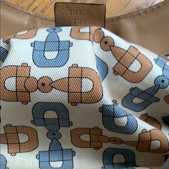 Gucci Signature Monogram Leather Satchel - Picture 7 of 7